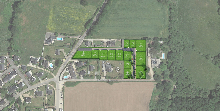 Plan de masse Park Ar Feunteun 